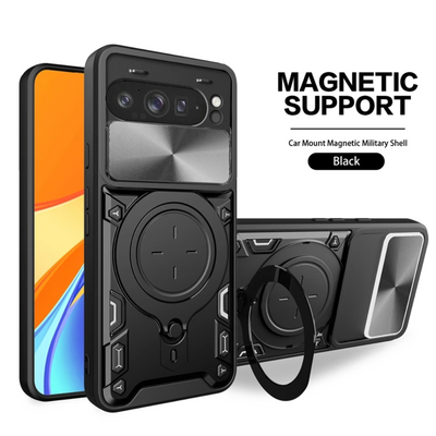 FortiShield™ Armor Case with Slide Lens Cover for Google Pixel Series