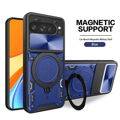 FortiShield™ Armor Case with Slide Lens Cover for Google Pixel Series