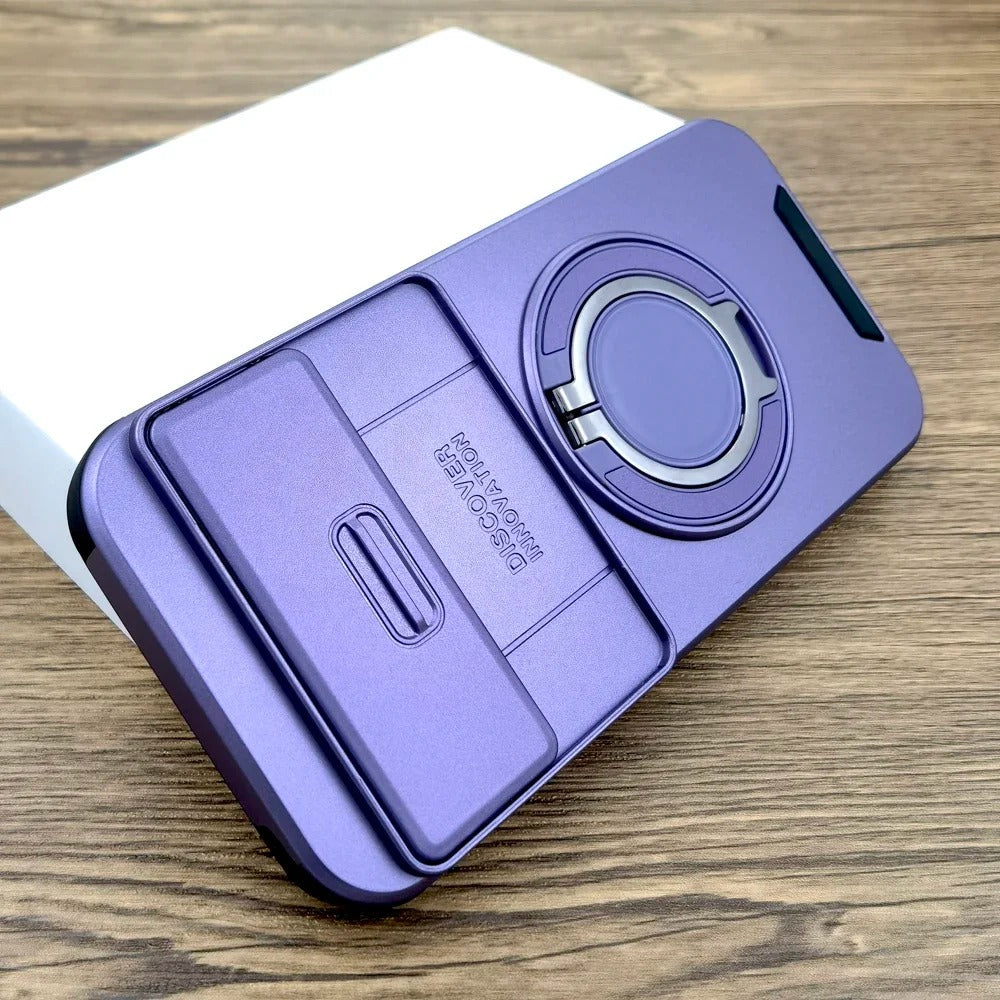 ArmorSlide Pixel – Shockproof MagSafe CamShield Case