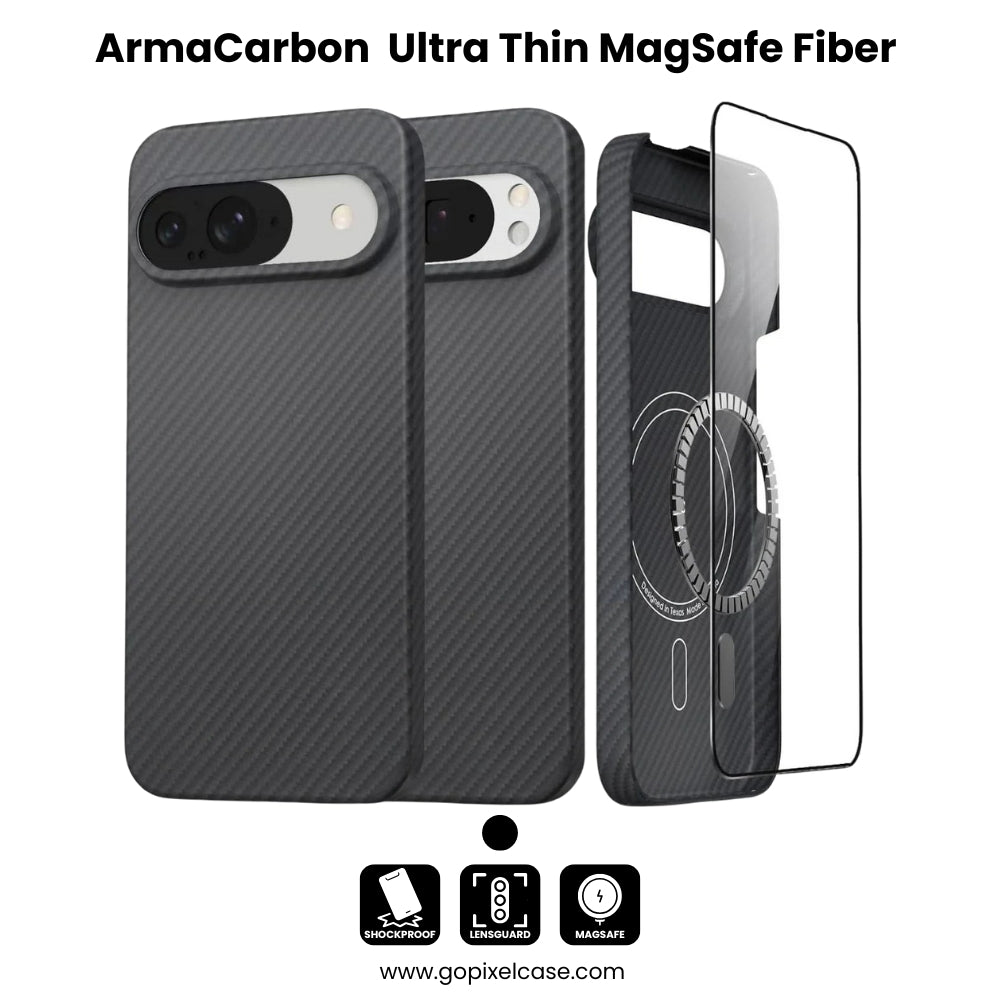 ArmaCarbon Pixel 10,9 – Ultra-Thin MagSafe Fiber Case