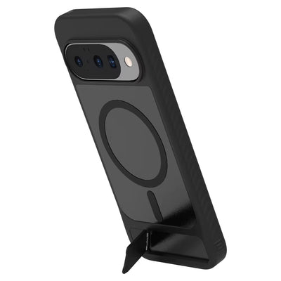 ClearStand Pixel – Transparent MagSafe Kickstand Case