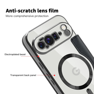 ClearLux™ Leather Card Holder Case for Google Pixel Series
