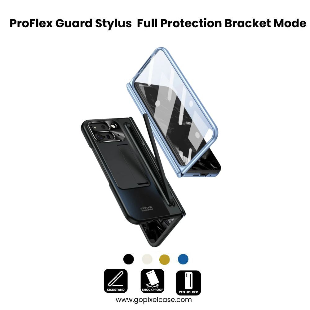 ProFlex Guard Stylus Pixel 9 Pro Fold Full Protection & Bracket Mode Case