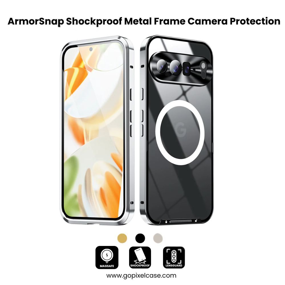 ArmorSnap MagSafe Pixel 10, 9 & 8 – Precision Lens Protection & Transparent Design