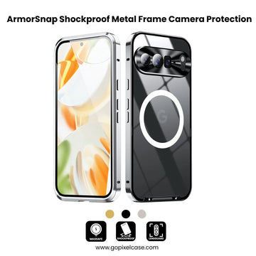 ArmorSnap MagSafe Pixel 10, 9 & 8 – Precision Lens Protection & Transparent Design