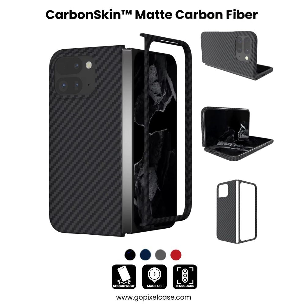 CarbonSkin™ UltraSlim Magsafe %atte Carbon Fiber Case for Pixel Fold Series