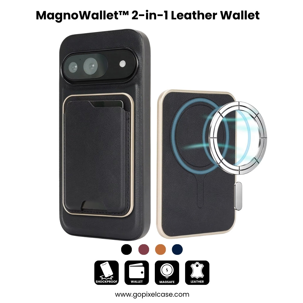 MagnoWallet™ 2-in-1 Leather Wallet Case for Google Pixel Series