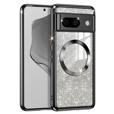 LumiShine Pixel – Gradient Glitter MagSafe Case