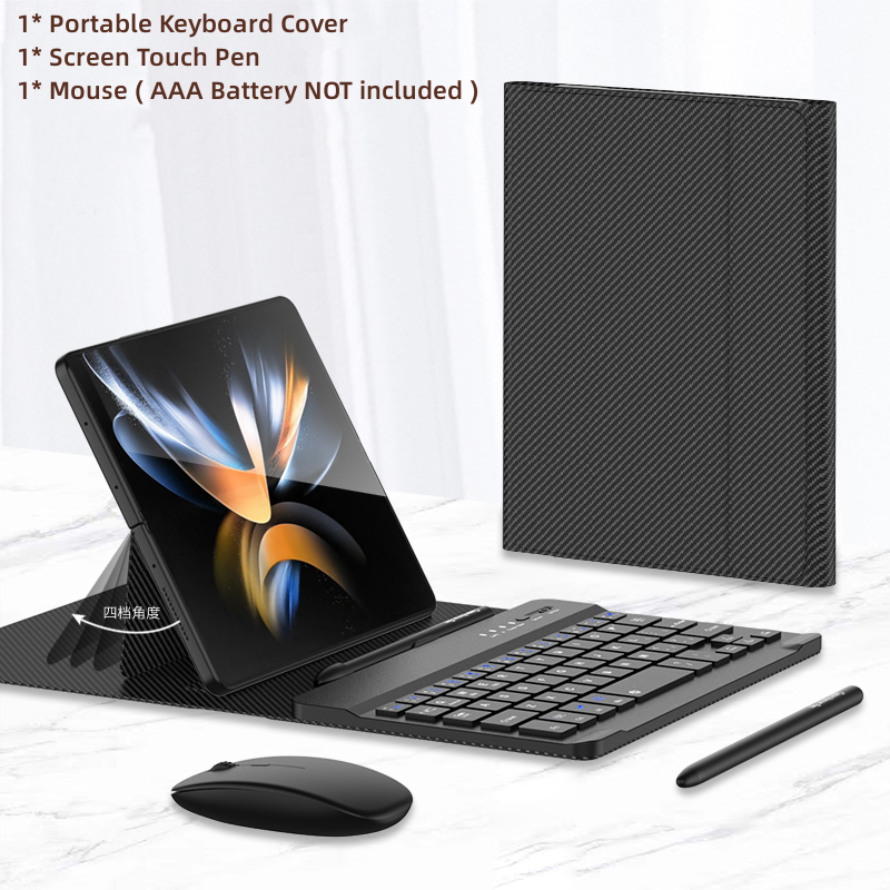 KeyFolio Pixel 11, 10, 9 Pro Fold – Wireless Keyboard & Mouse Case
