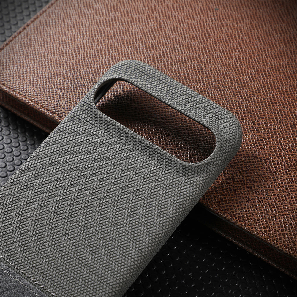 SleekShield Leather Pixel 9/8 Pro XL – Matte Skin & Shockproof Case