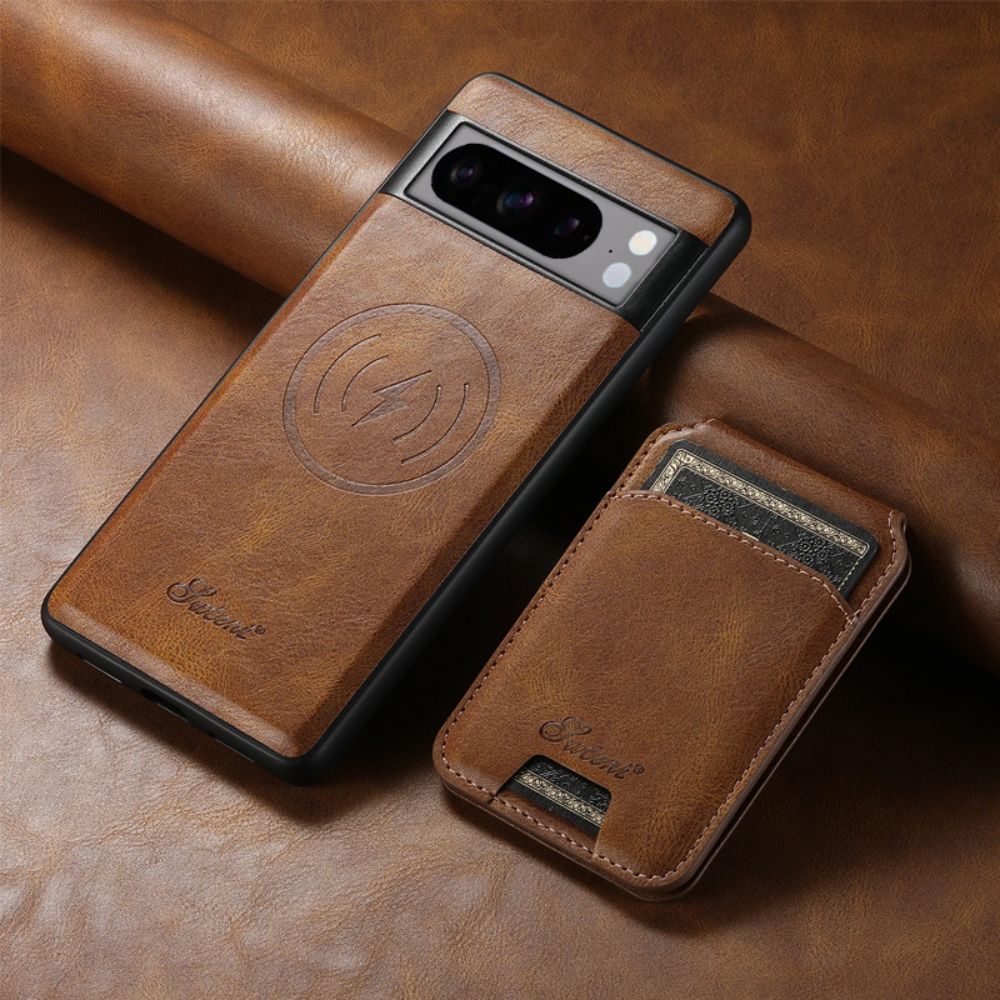 Luxury leather craftsmanship of MagWallet Pixel 8 Pro, 8, 8A Case