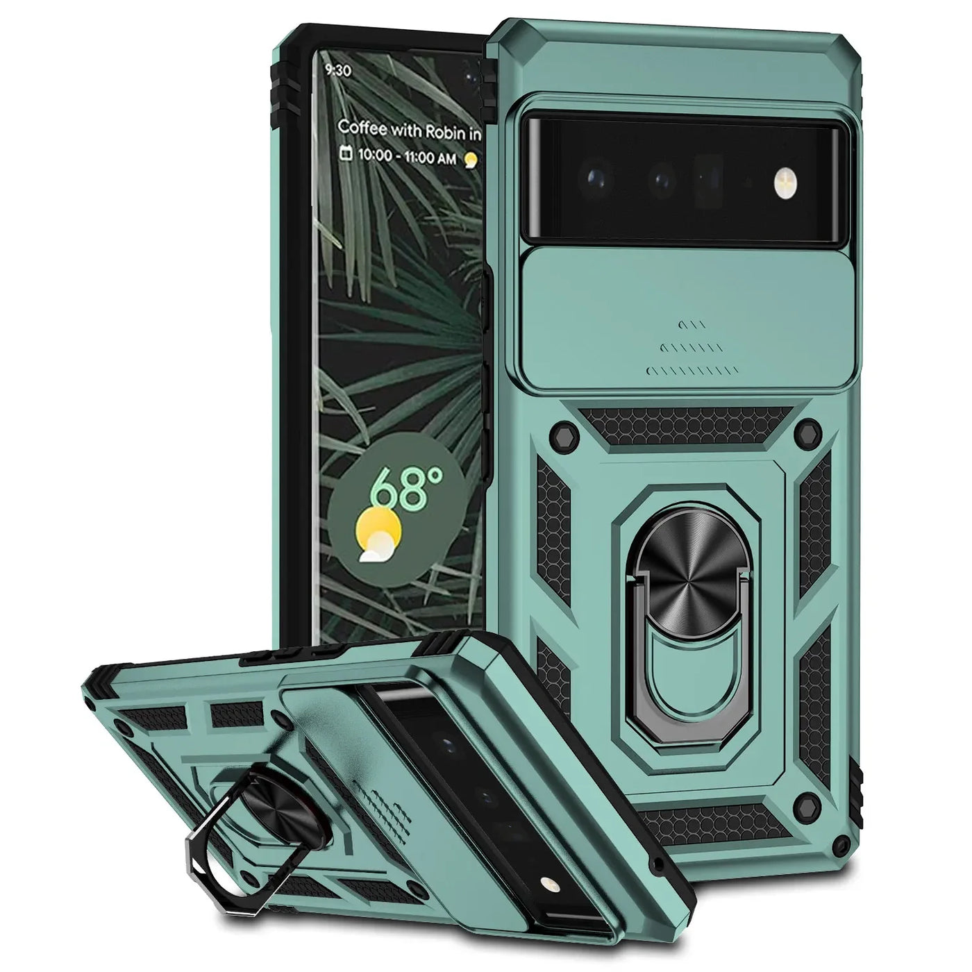 DefenderSlide Pixel 9 , 8 , 7 Military Shockproof Case with CamSlide