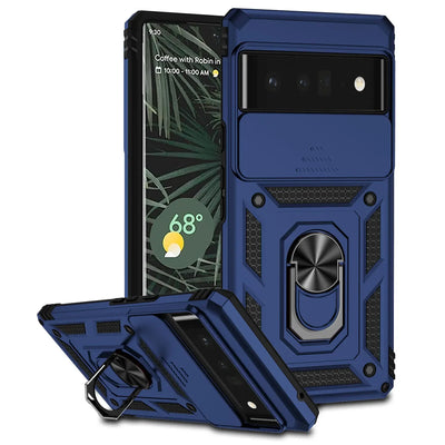 DefenderSlide Pixel 9 , 8 , 7 Military Shockproof Case with CamSlide