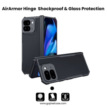 AirArmor Hinge  Pixel 10, 9 Pro Fold  Magsafe & Glass Protection Case