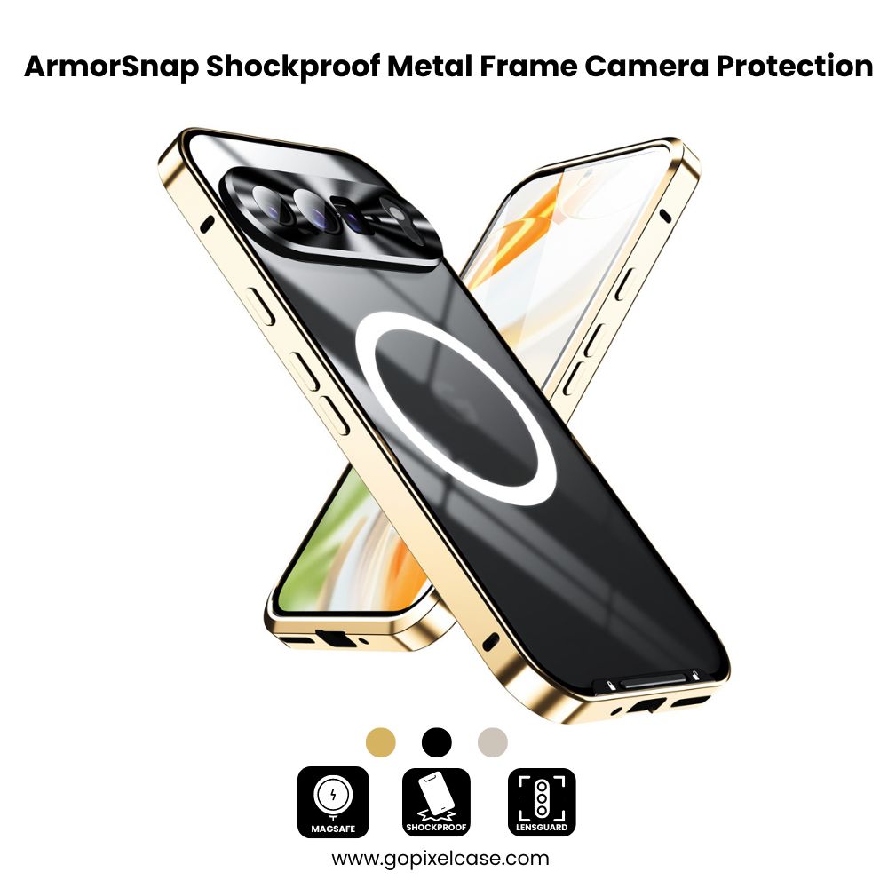 ArmorSnap MagSafe Pixel 9 & 8 – Precision Lens Protection & Transparent Design