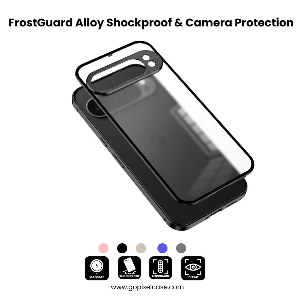 FrostGuard Alloy Pixel 9 Shockproof & Camera Protection