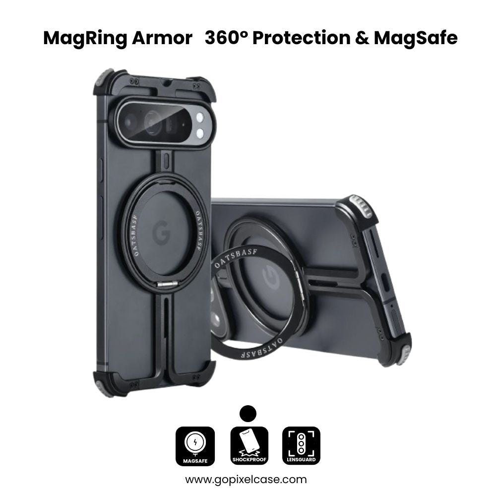 MagRing Armor  Google Pixel 9 Pro XL  360° Protection & MagSafe Case