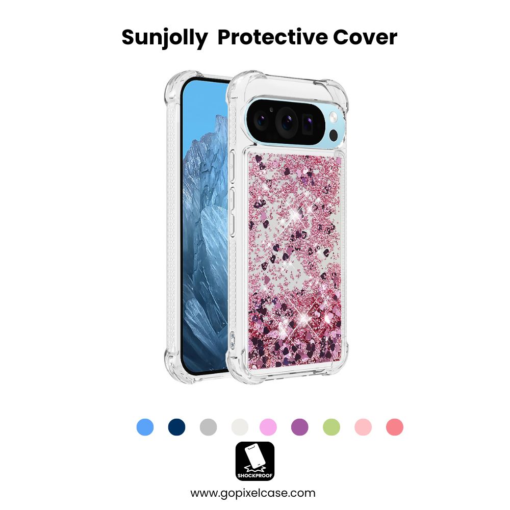 Sunjolly Case for Google Pixel 9 Pro XL, 8 Pro, 8A, 7A - Protective Cover