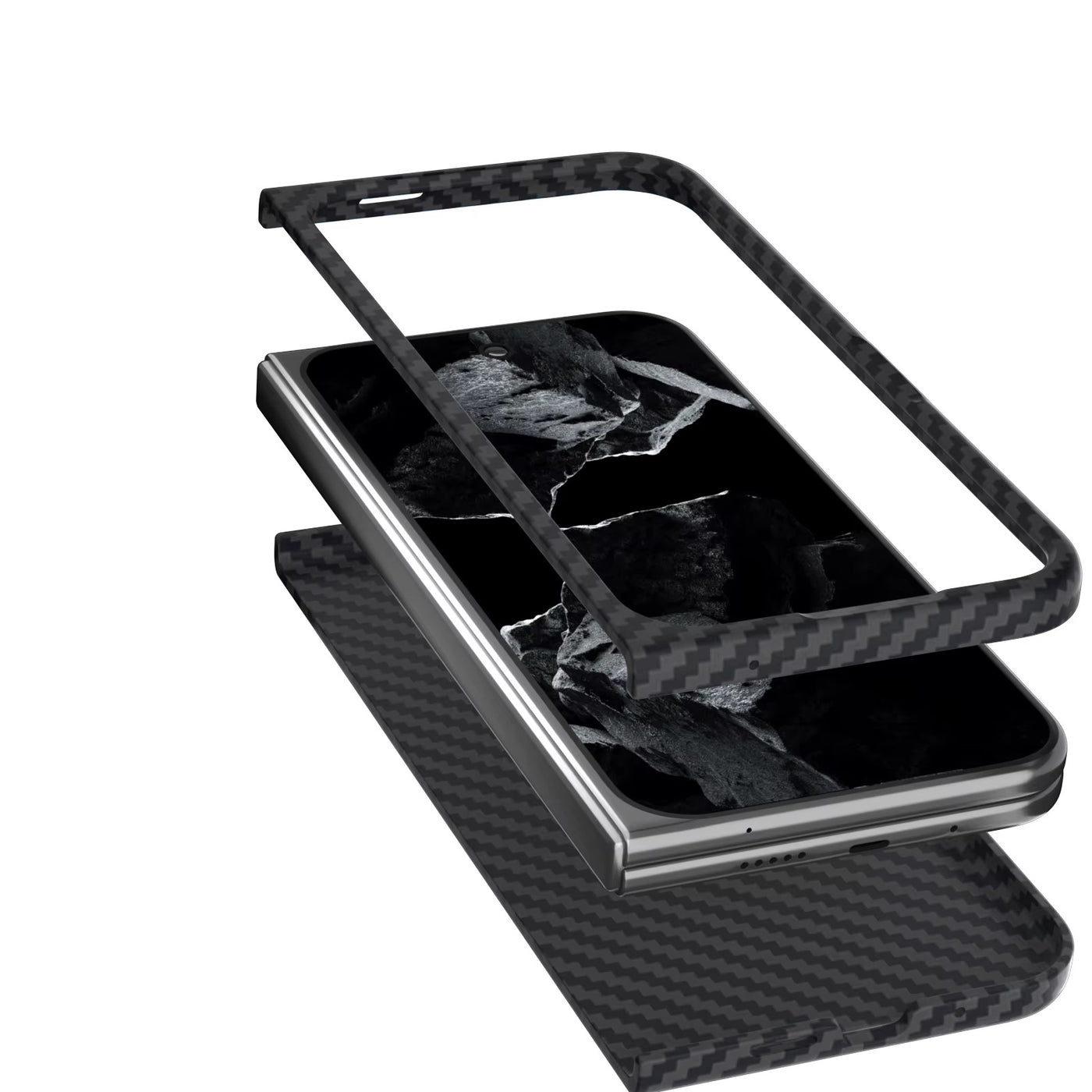 CarbonSkin™ UltraSlim Magsafe %atte Carbon Fiber Case for Pixel Fold Series