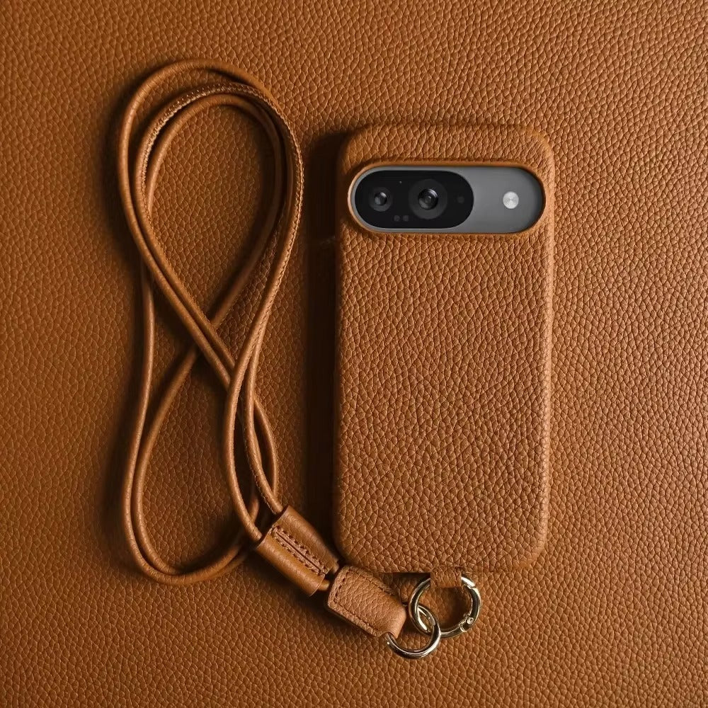 LuxStrap™ Genuine Cowhide Crossbody Case for Google Pixel Series