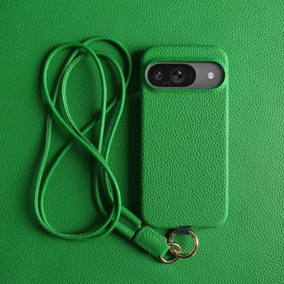 LuxStrap™ Genuine Cowhide Crossbody Case for Google Pixel Series