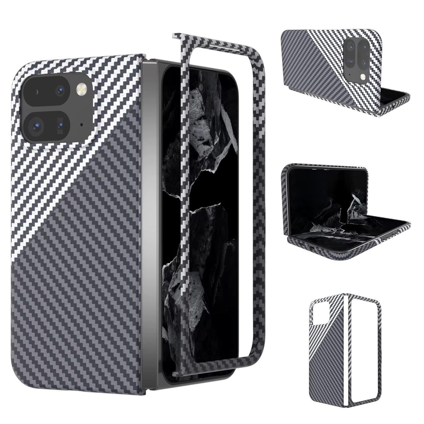 CarbonSkin™ UltraSlim Magsafe %atte Carbon Fiber Case for Pixel Fold Series
