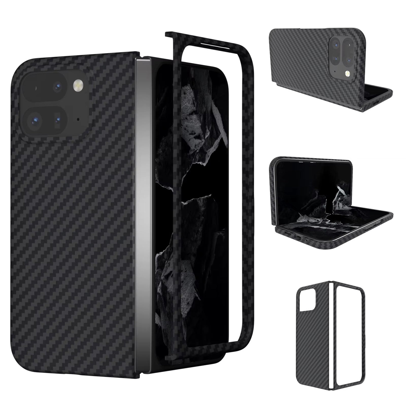 CarbonSkin™ UltraSlim Magsafe %atte Carbon Fiber Case for Pixel Fold Series