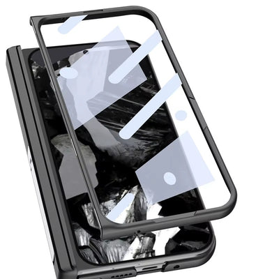 LuxFold™ Leather Case with Hinge Protection Kickstand for Pixel Fold Series