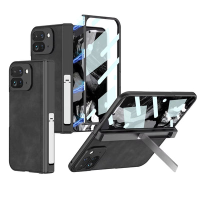 LuxFold™ Leather Case with Hinge Protection Kickstand for Pixel Fold Series