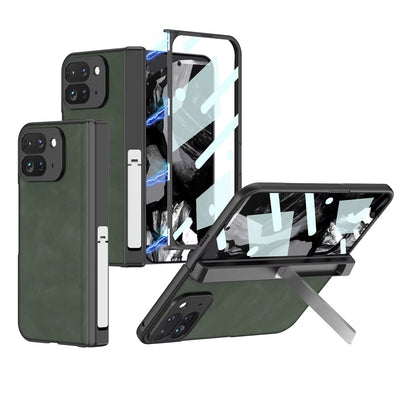LuxFold™ Leather Case with Hinge Protection Kickstand for Pixel Fold Series