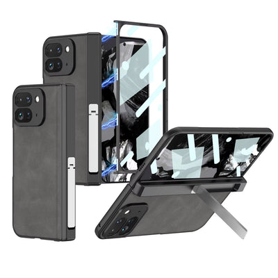 LuxFold™ Leather Case with Hinge Protection Kickstand for Pixel Fold Series