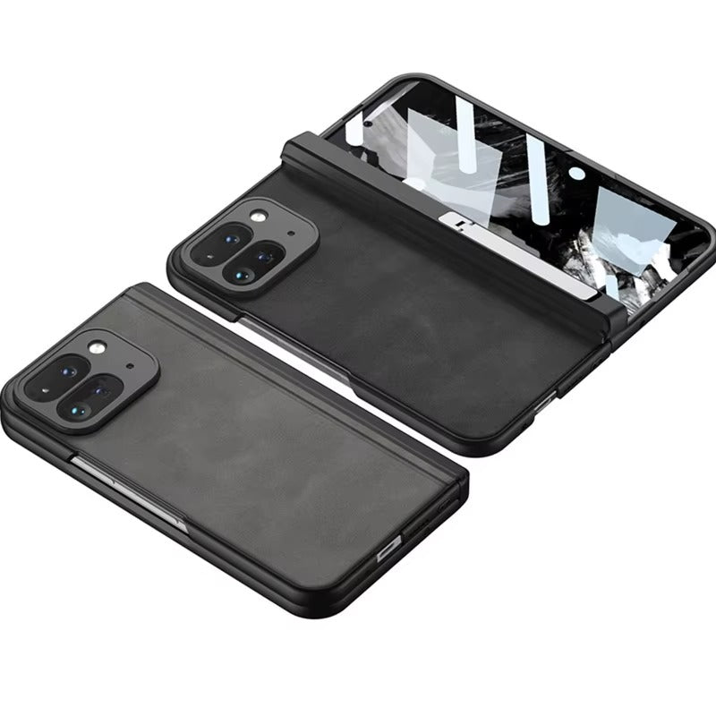 LuxFold™ Leather Case with Hinge Protection Kickstand for Pixel Fold Series