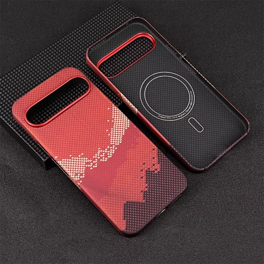 StealthWeave™ Kevlar Carbon Fiber Case for Google Pixel 10, 9 Pro XL