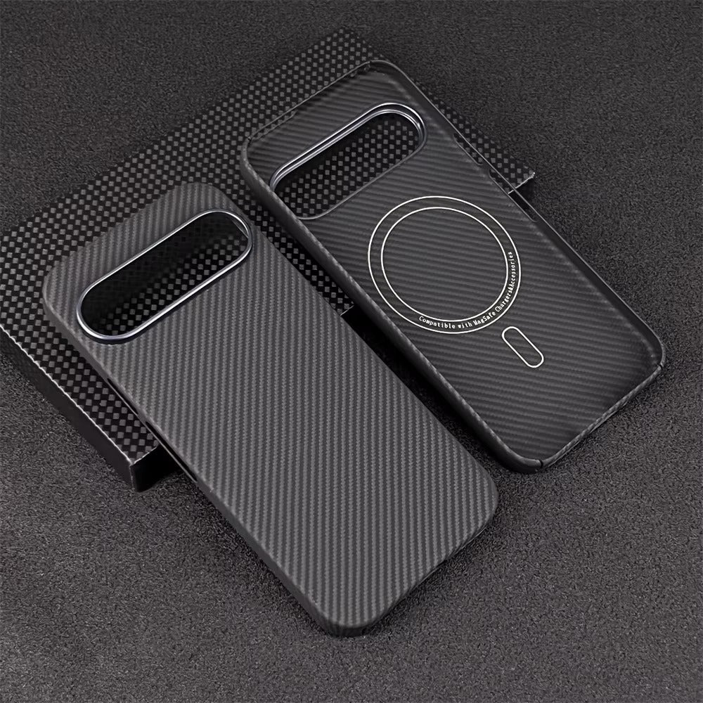StealthWeave™ Kevlar Carbon Fiber Case for Google Pixel 10, 9 Pro XL