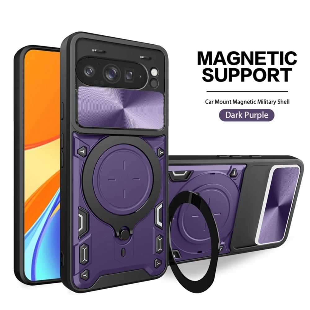 FortiShield™ Armor Case with Slide Lens Cover for Google Pixel Series