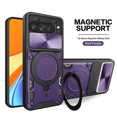 FortiShield™ Armor Case with Slide Lens Cover for Google Pixel Series