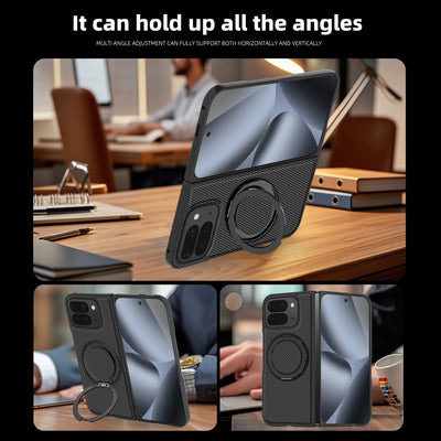 MagFlex™ Carbon Leather Ring Case for Pixel 10 Pro Fold