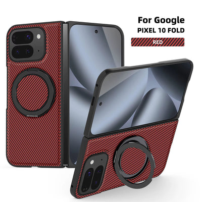 MagFlex™ Carbon Leather Ring Case for Pixel 10 Pro Fold