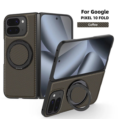 MagFlex™ Carbon Leather Ring Case for Pixel 10 Pro Fold