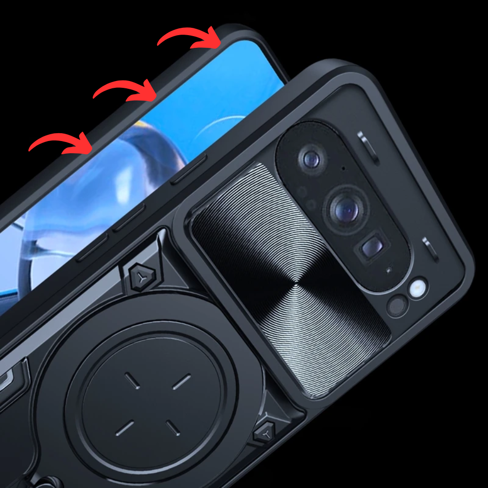 FortiShield™ Armor Case with Slide Lens Cover for Google Pixel Series