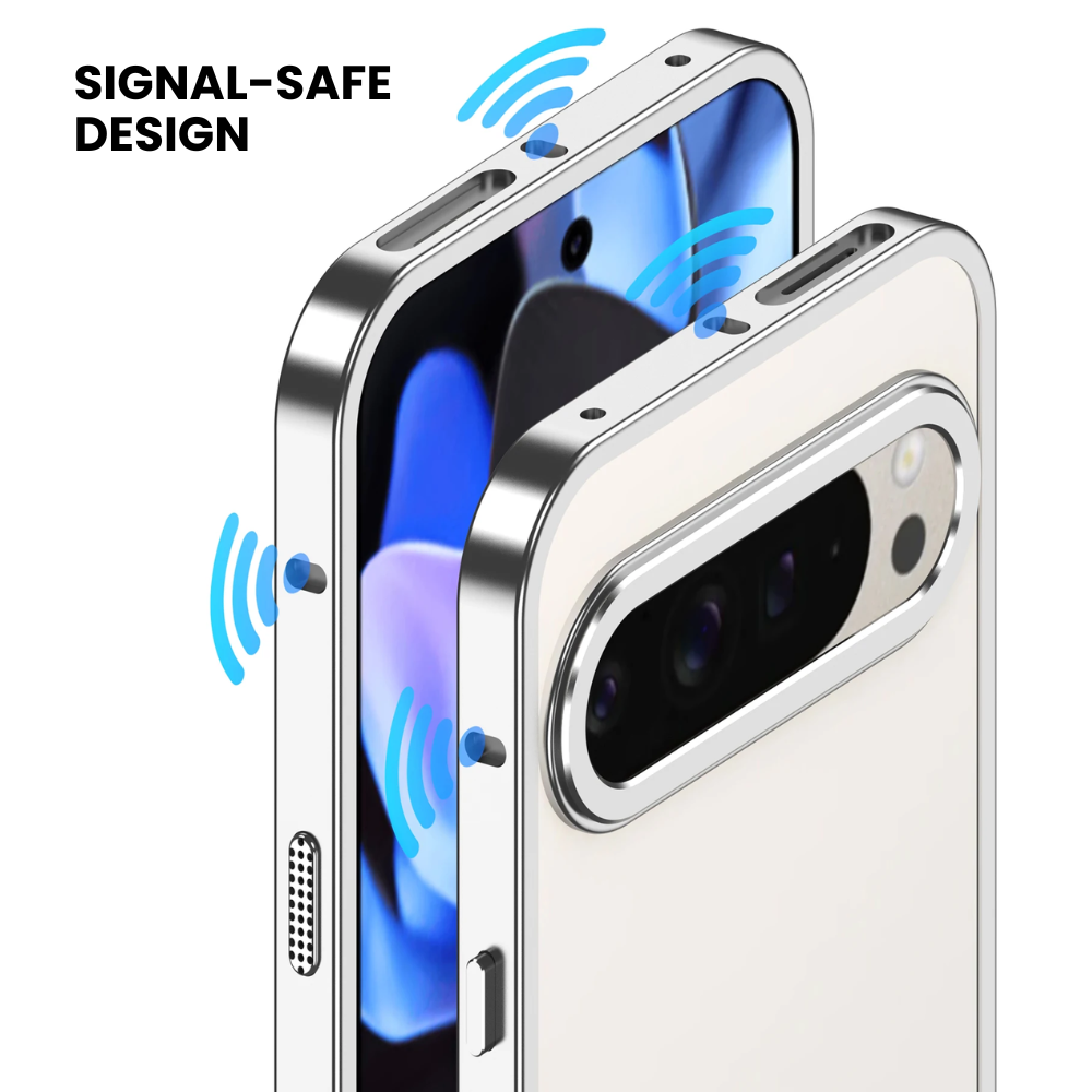AeroShield Google Pixel 9 Series – Slim Alloy Frame Shockproof Armor