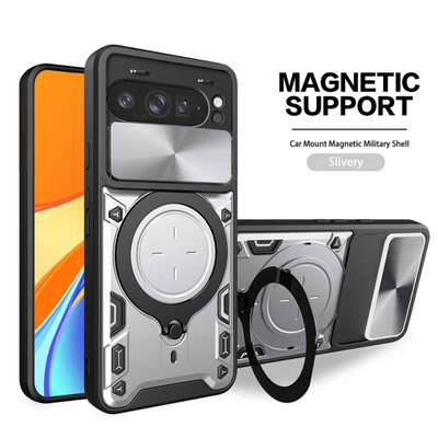 FortiShield™ Armor Case with Slide Lens Cover for Google Pixel Series