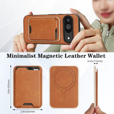 MagnoWallet™ 2-in-1 Leather Wallet Case for Google Pixel Series