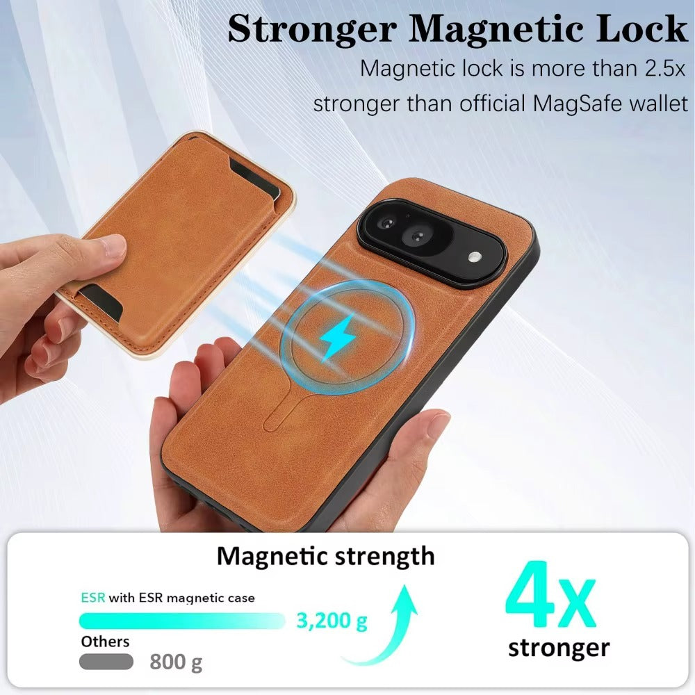 MagnoWallet™ 2-in-1 Leather Wallet Case for Google Pixel Series