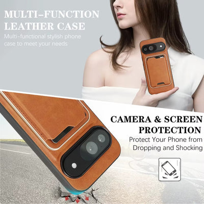 MagnoWallet™ 2-in-1 Leather Wallet Case for Google Pixel Series