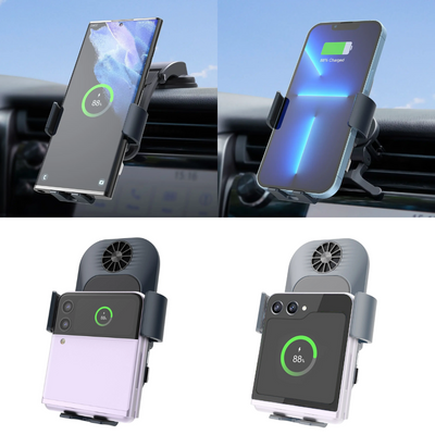 Dual Coil Wireless Car Charger For Google Pixel Series