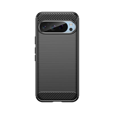 Carbon Fiber Shockproof Case for Pixel 9 Pro, Pixel 9 Pro XL - Drop Protection & Soft TPU