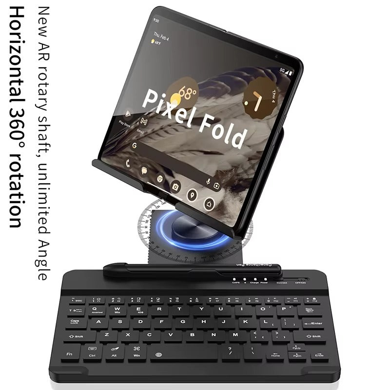 FlexBoard Pixel Fold – Magnetic Detachable Keyboard & Stand for Pixel Fold 5G