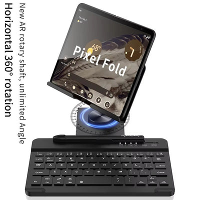 FlexBoard Pixel Fold – Magnetic Detachable Keyboard & Stand for Pixel Fold 5G