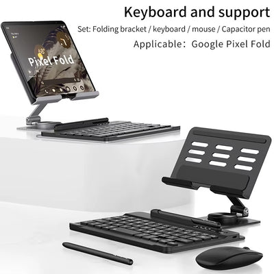 FlexBoard Pixel Fold – Magnetic Detachable Keyboard & Stand for Pixel Fold 5G